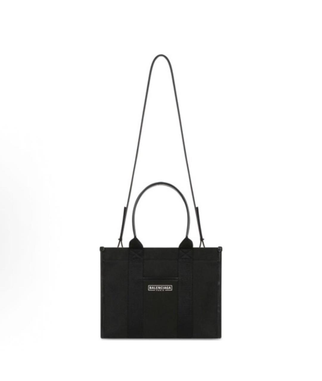 BALENCIAGA Черная кожаная сумка с короткими ручками, фото 2