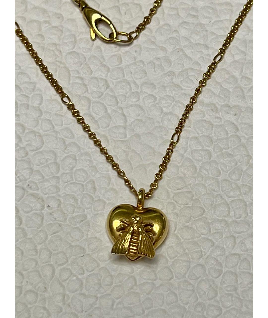 GUCCI Золотое колье из желтого золота, фото 7