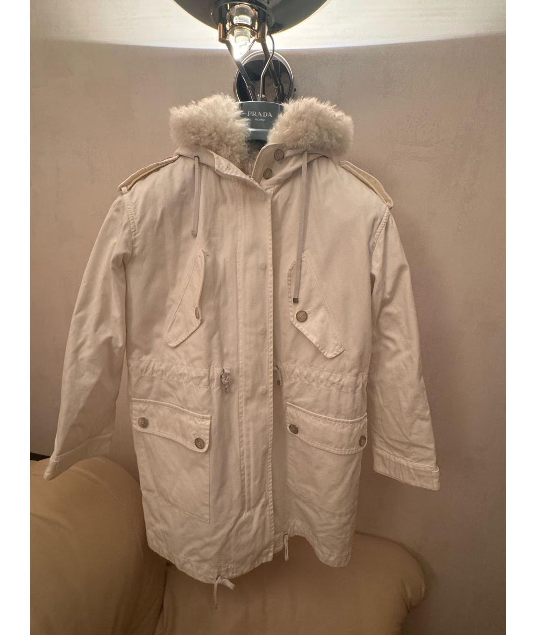 GUCCI Белая деним парка, фото 9