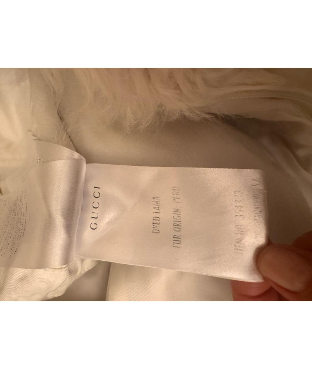 GUCCI Белая деним парка, фото 8