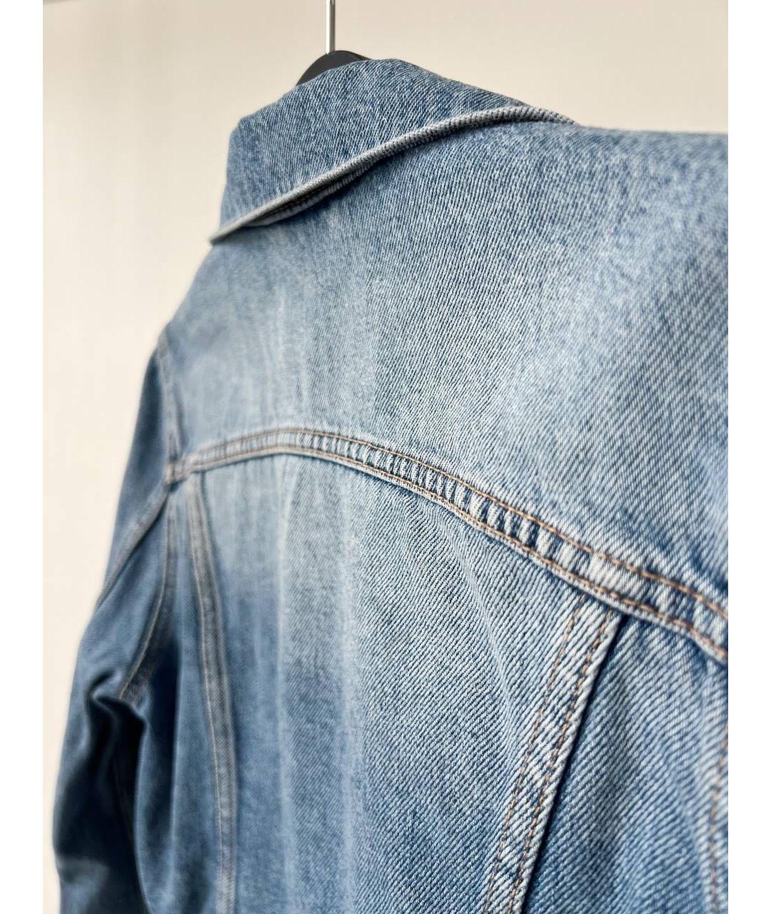 ACNE STUDIOS Голубая деним куртка, фото 6