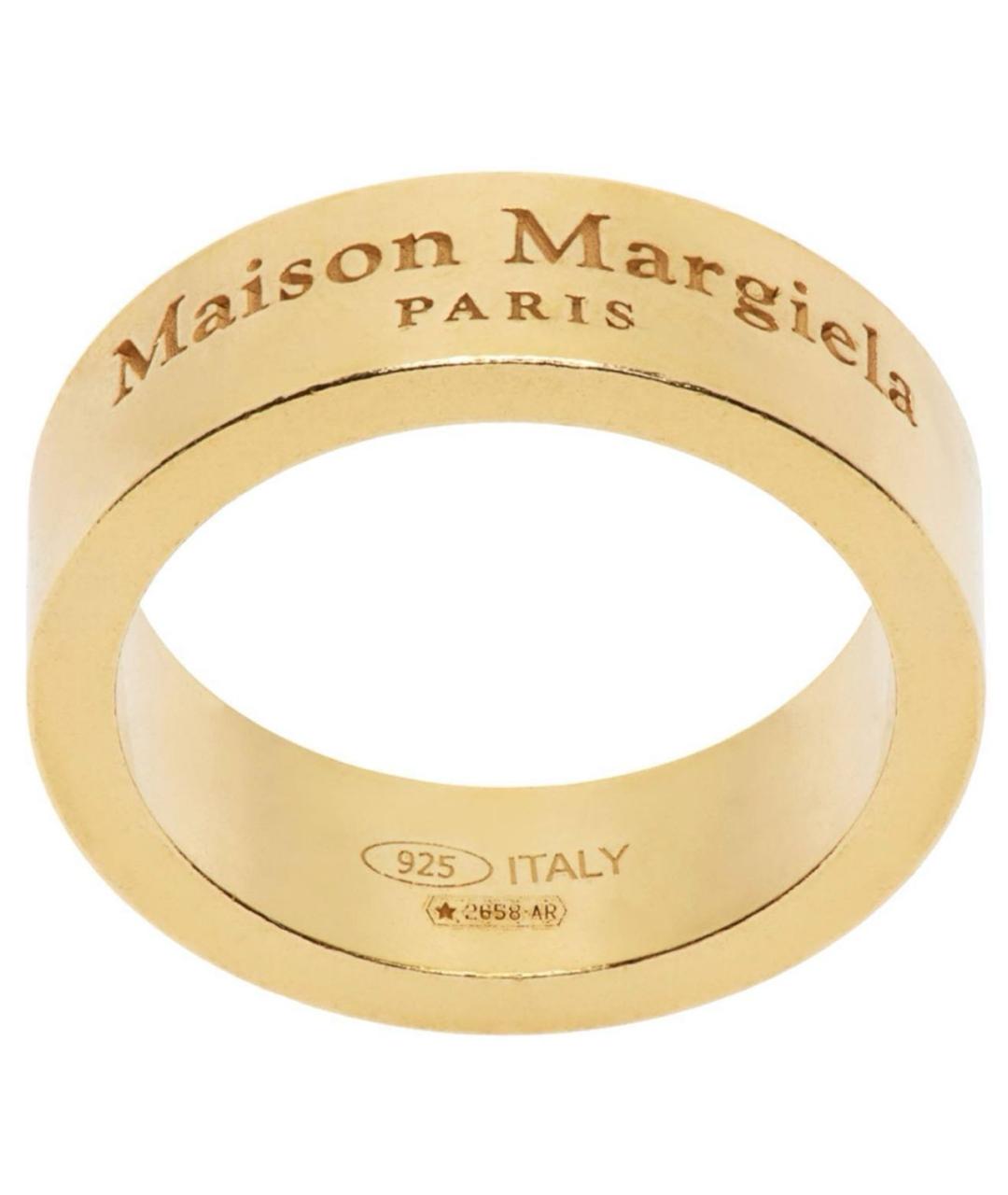 MAISON MARGIELA Золотое серебряное кольцо, фото 1