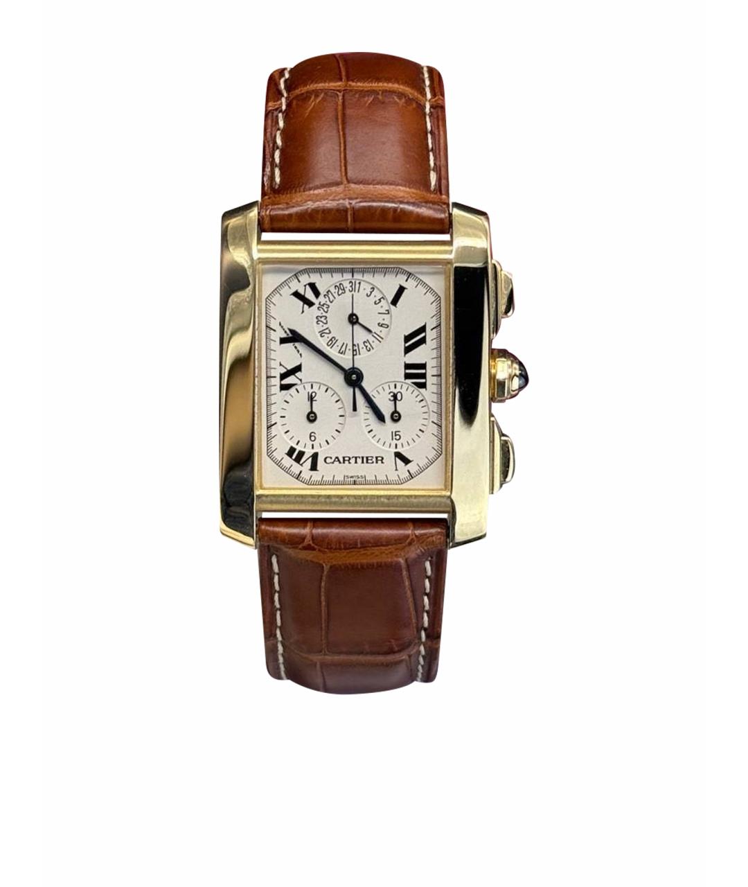 CARTIER Золотые часы из желтого золота, фото 1