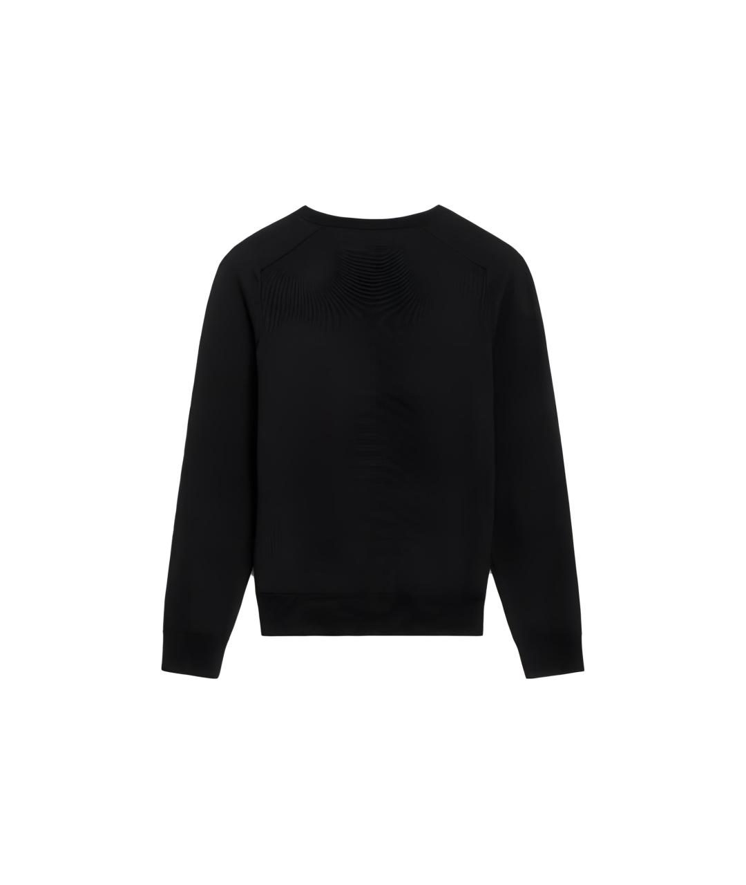 CELINE Черный хлопковый джемпер / свитер, фото 2