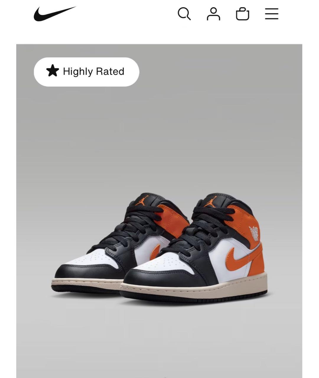 NIKE Белые кожаные кеды, фото 7