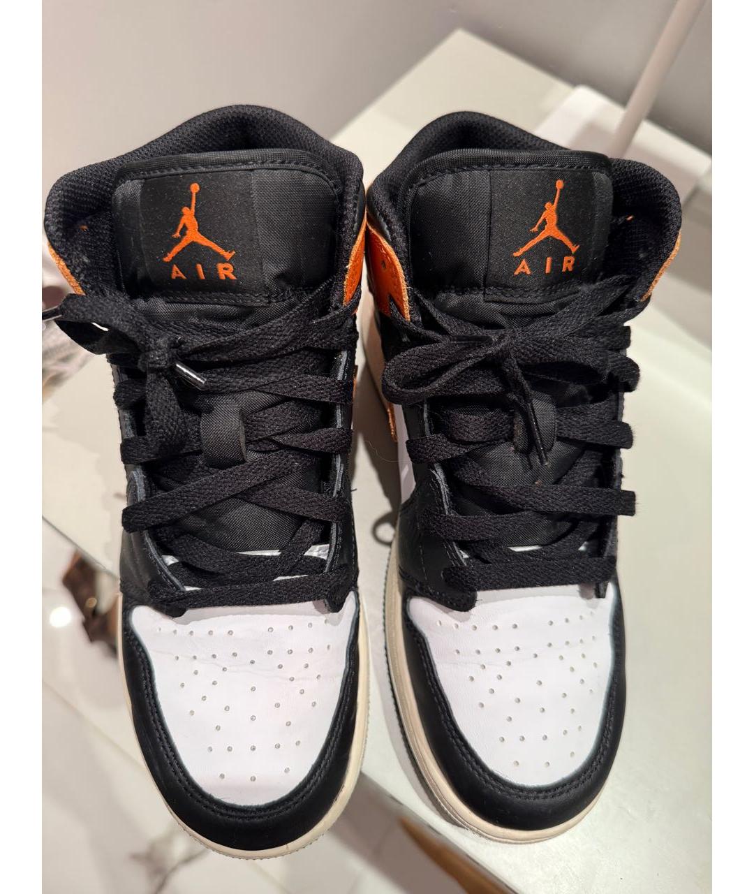 NIKE Белые кожаные кеды, фото 2