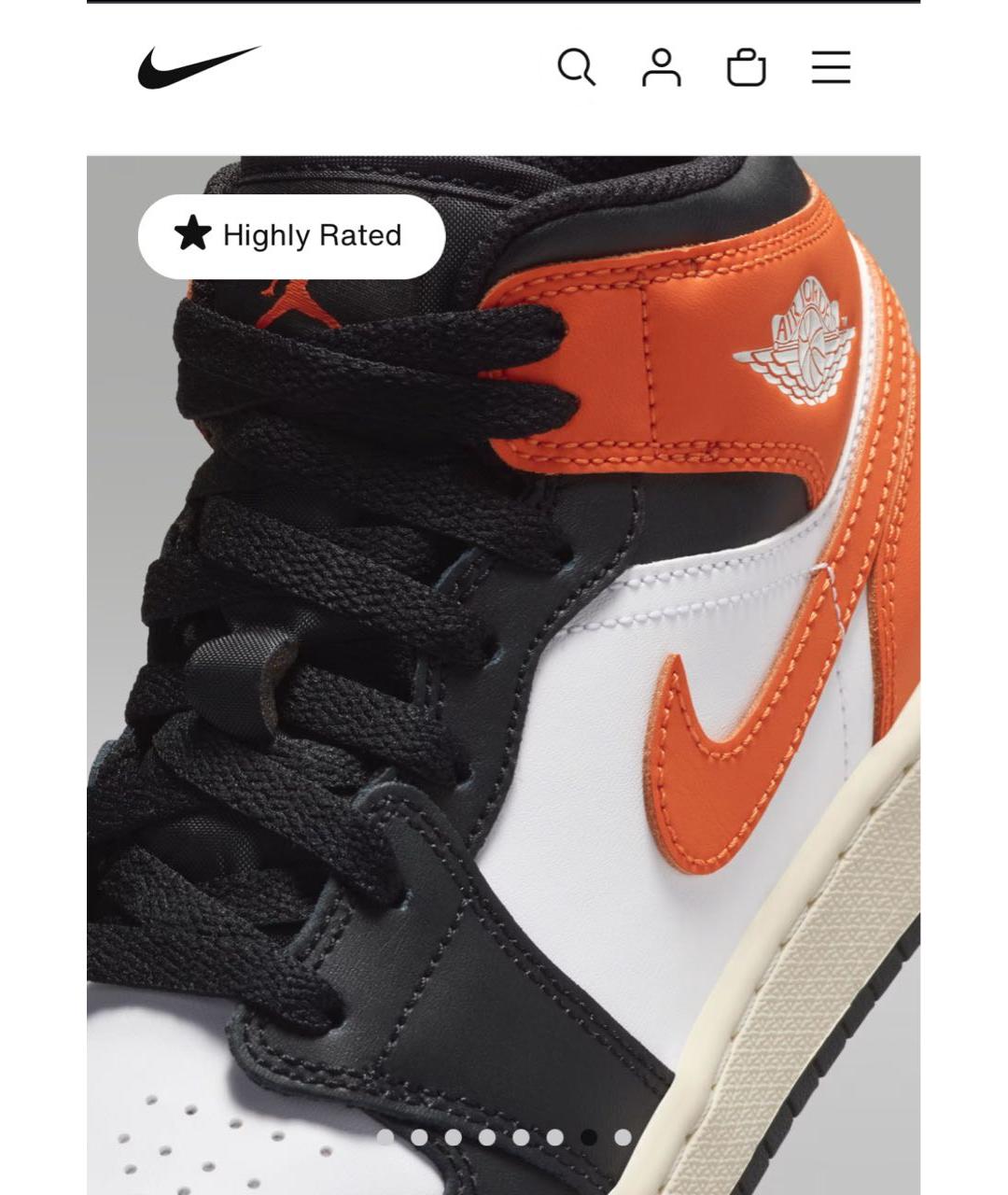 NIKE Белые кожаные кеды, фото 6