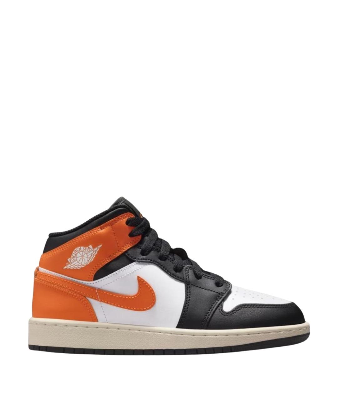 NIKE Белые кожаные кеды, фото 1