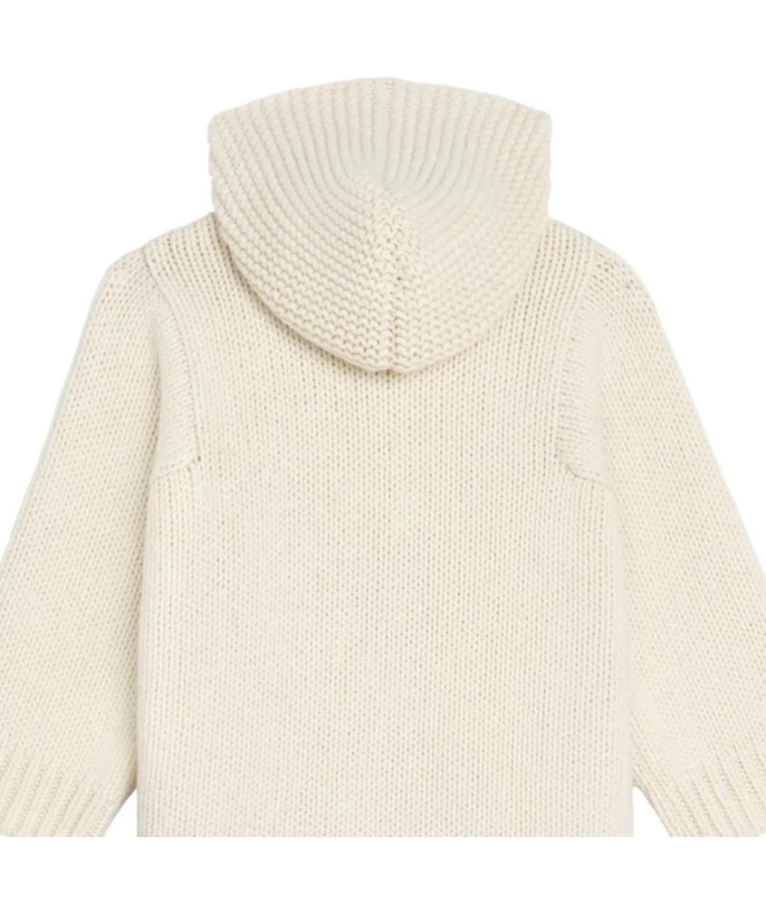 CELINE Белый шерстяной джемпер / свитер, фото 4