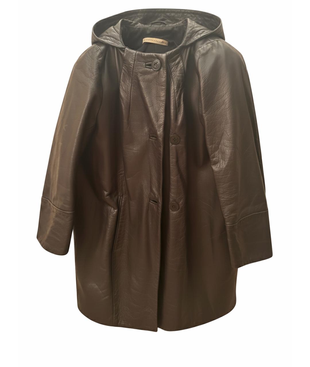 BALENCIAGA Черная кожаная куртка, фото 1