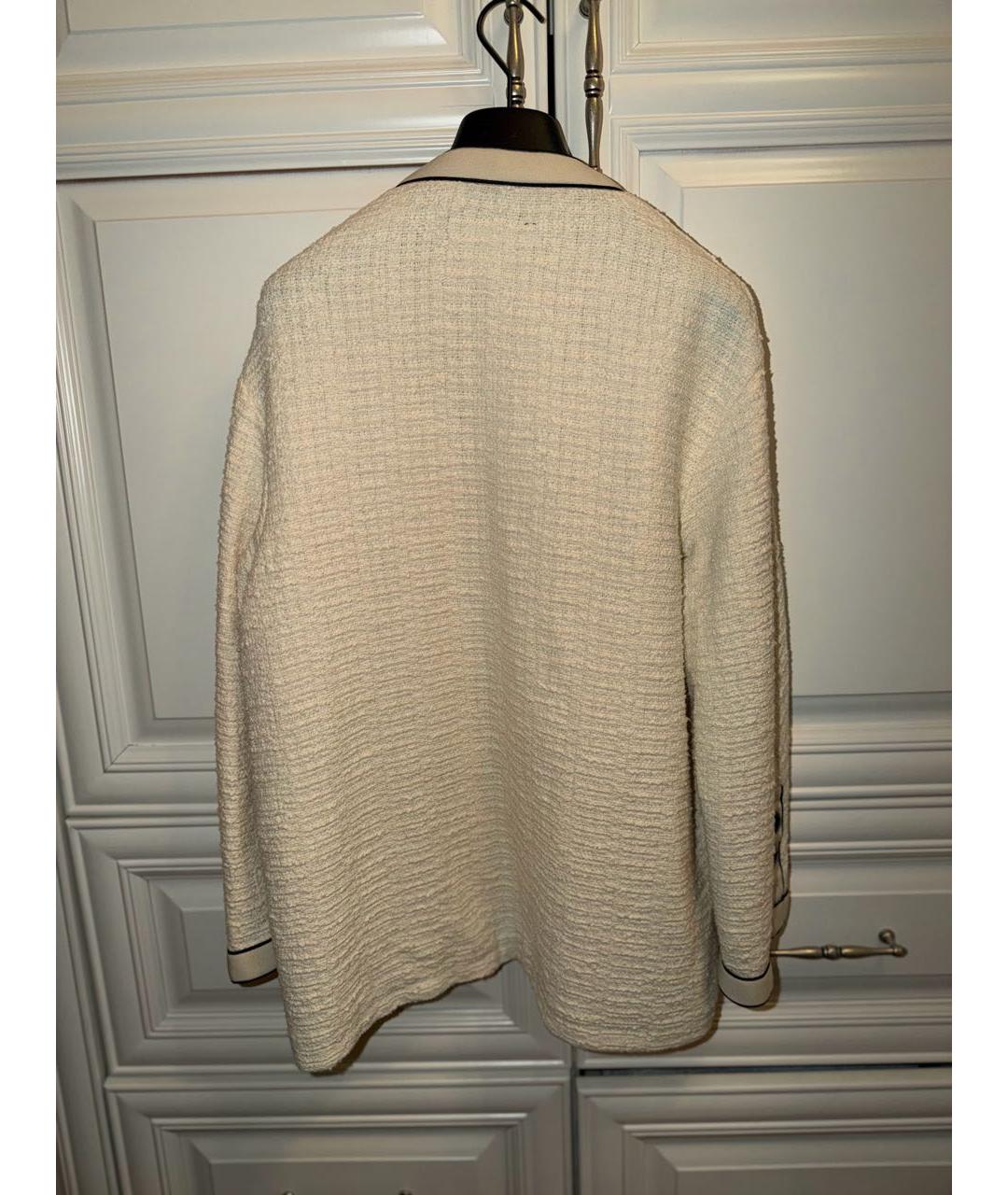 MAJE Бежевый полиэстеровый кардиган, фото 5
