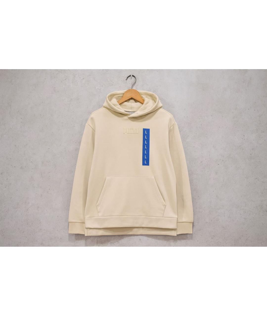 PUMA Бежевый хлопко-эластановый спортивные костюмы, фото 3