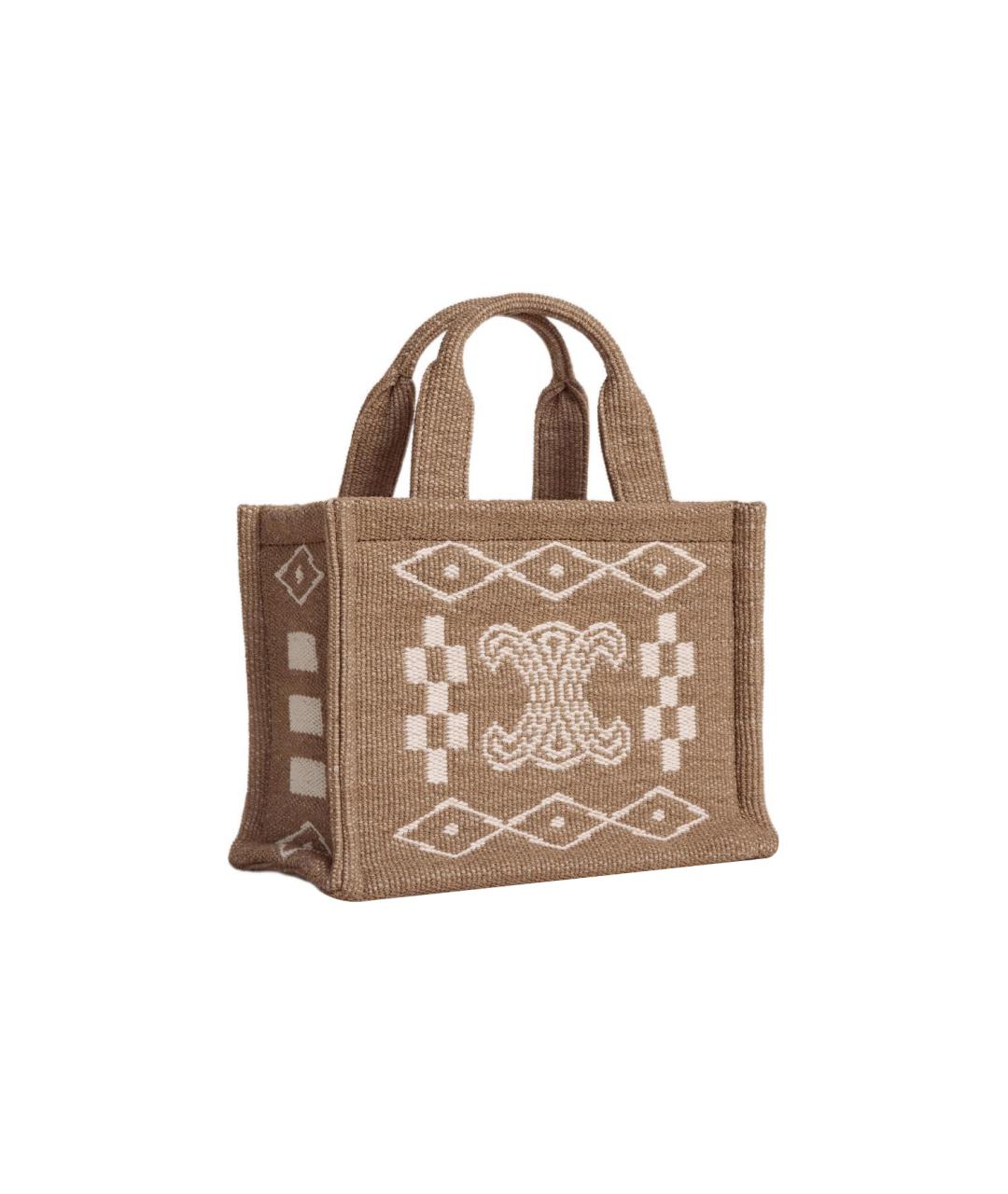 CELINE Коричневая сумка через плечо, фото 2