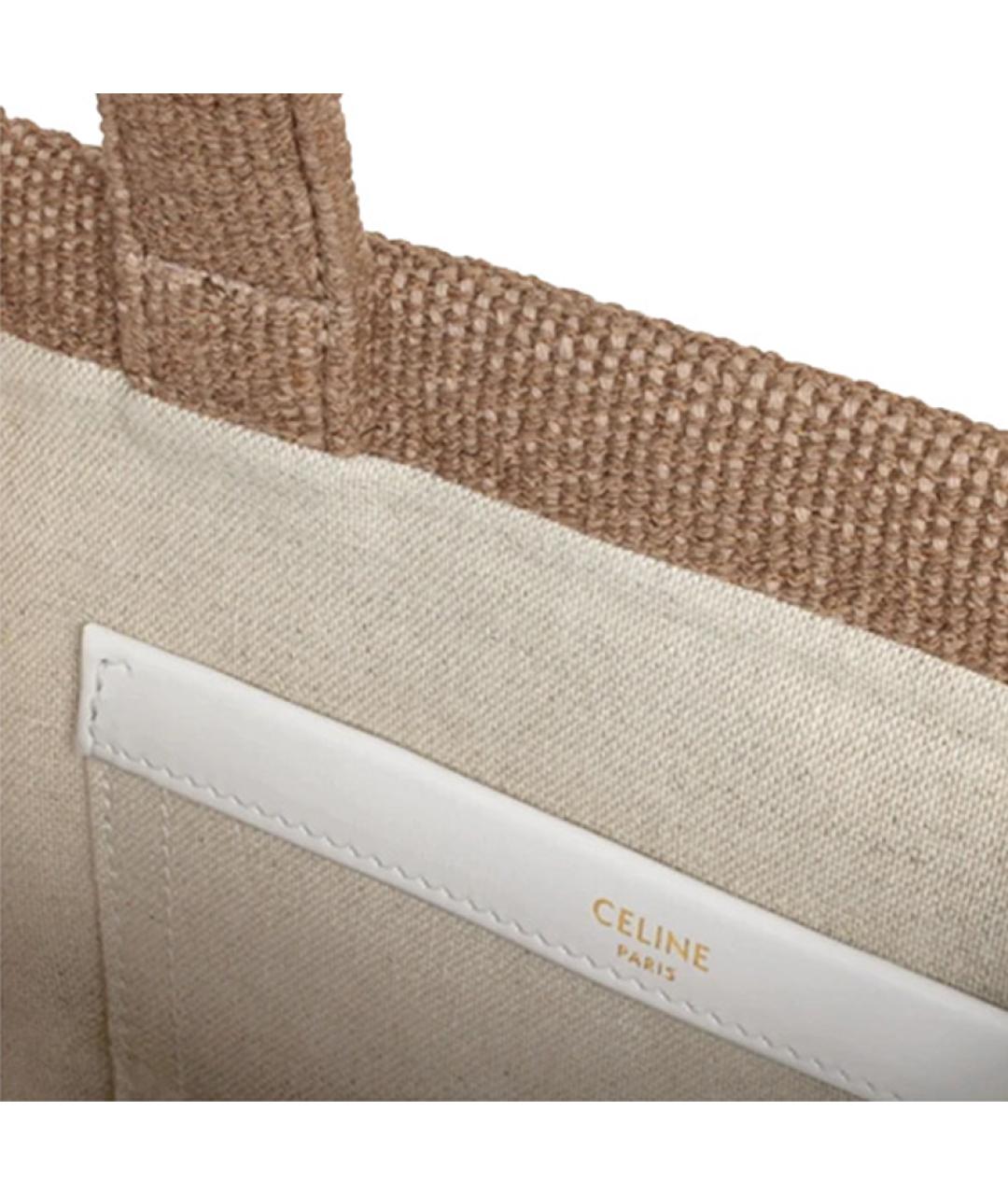 CELINE Коричневая сумка через плечо, фото 5