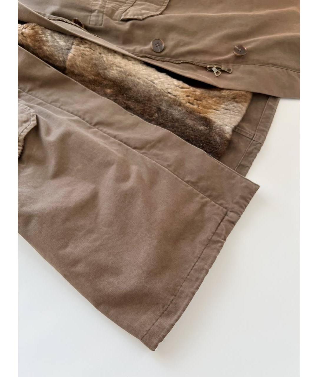 ARMY YVES SALOMON Хаки хлопковая парка, фото 8