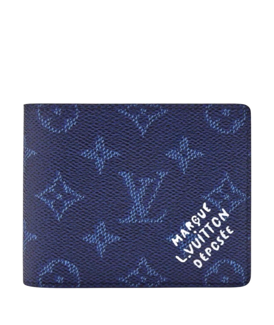 LOUIS VUITTON Темно-синий кошелек, фото 1
