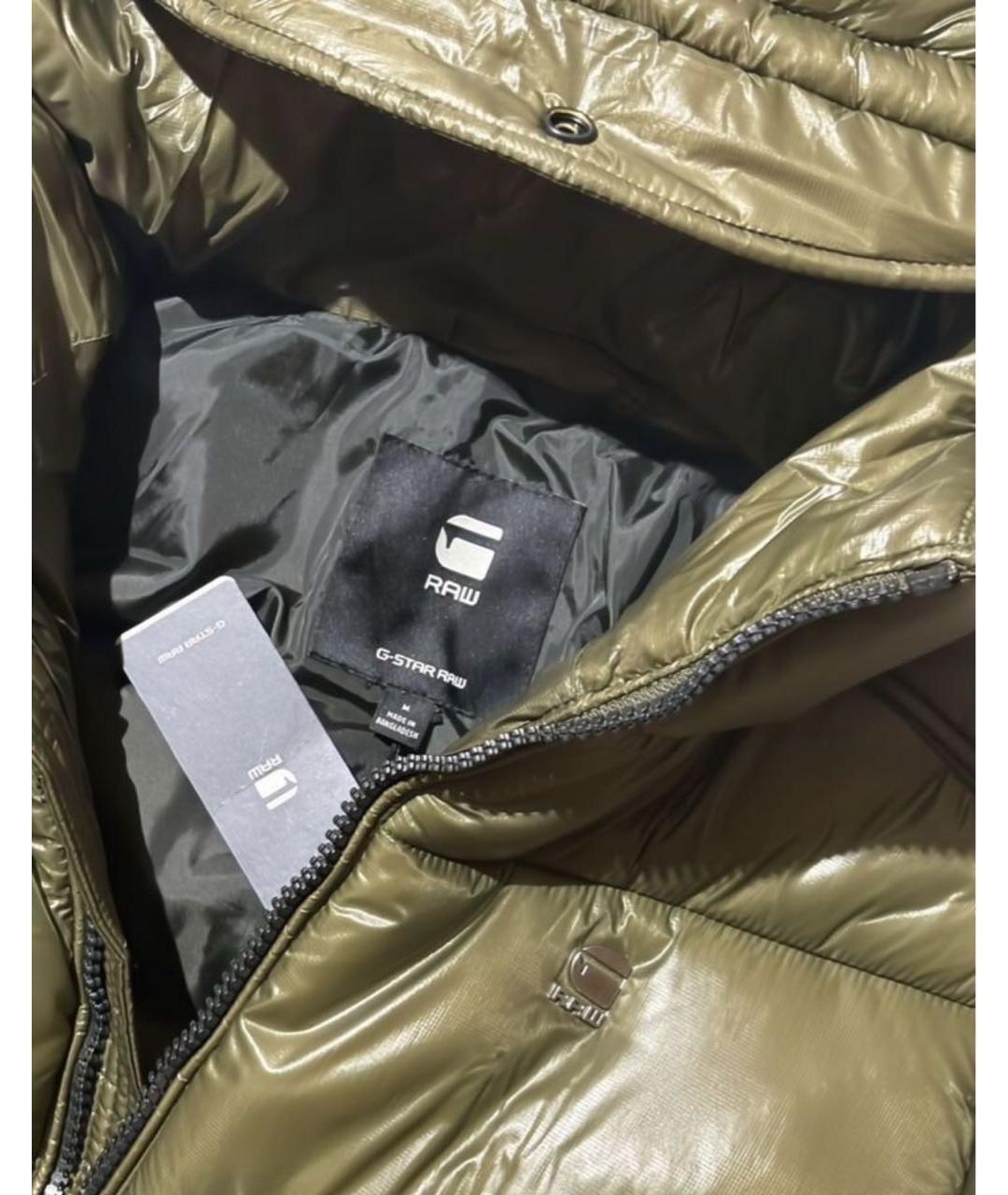 CP COMPANY Зеленый полиамидовый пуховик, фото 5