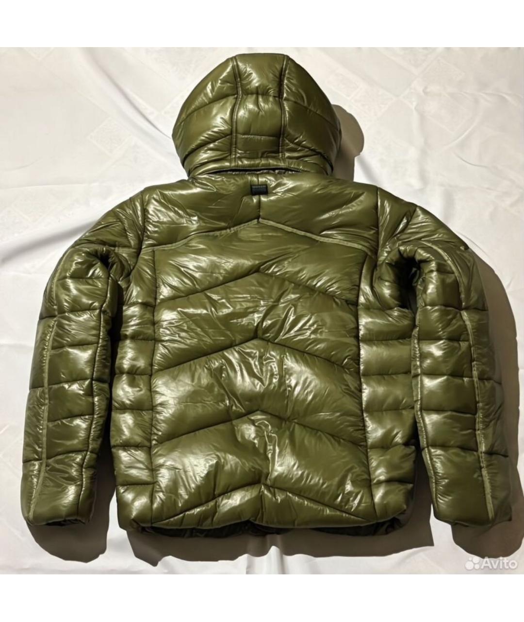 CP COMPANY Зеленый полиамидовый пуховик, фото 3