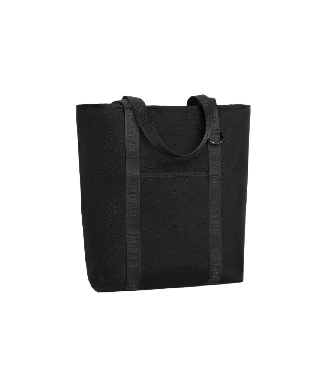 CELINE Черная сумка на плечо, фото 2