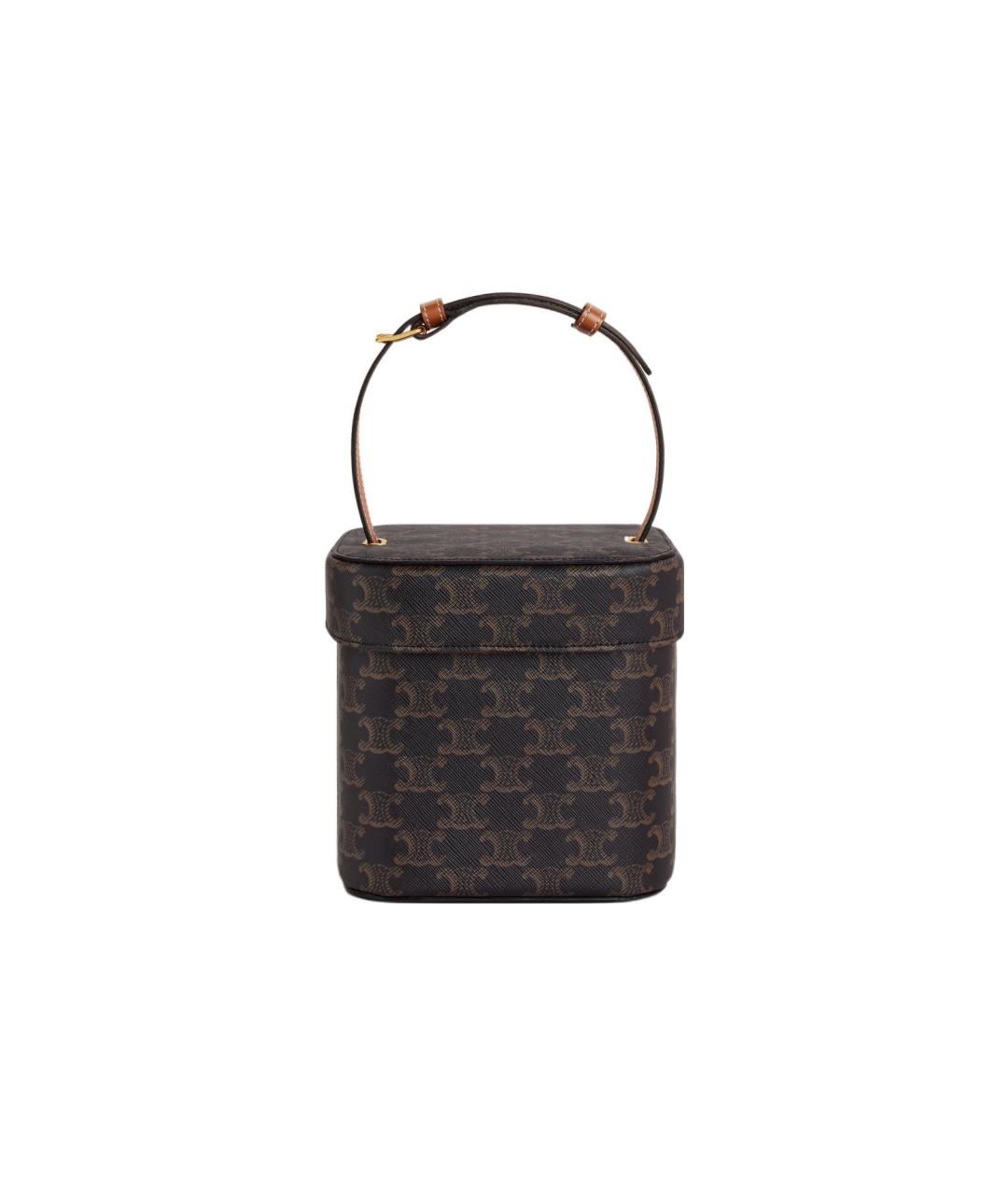 CELINE Коричневая сумка через плечо, фото 3