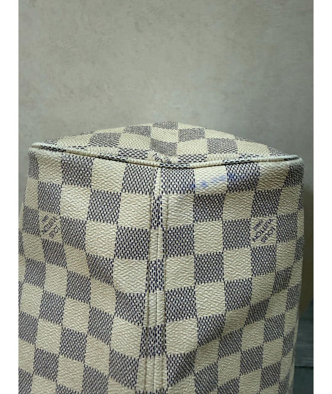 LOUIS VUITTON Белая сумка с короткими ручками, фото 8