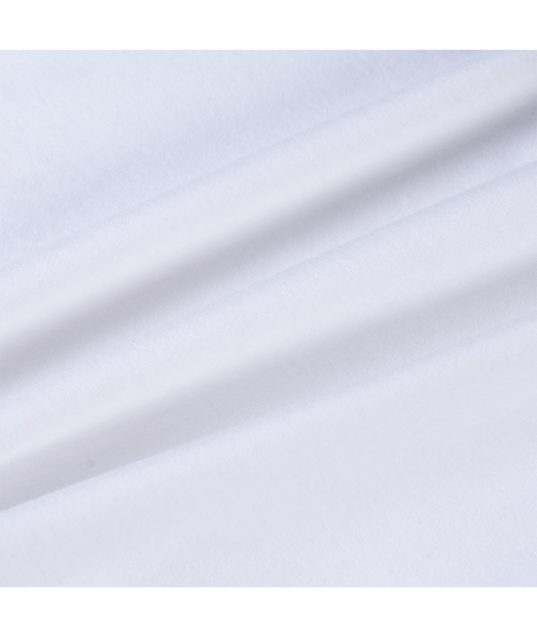 CELINE Белая хлопковая футболка, фото 4