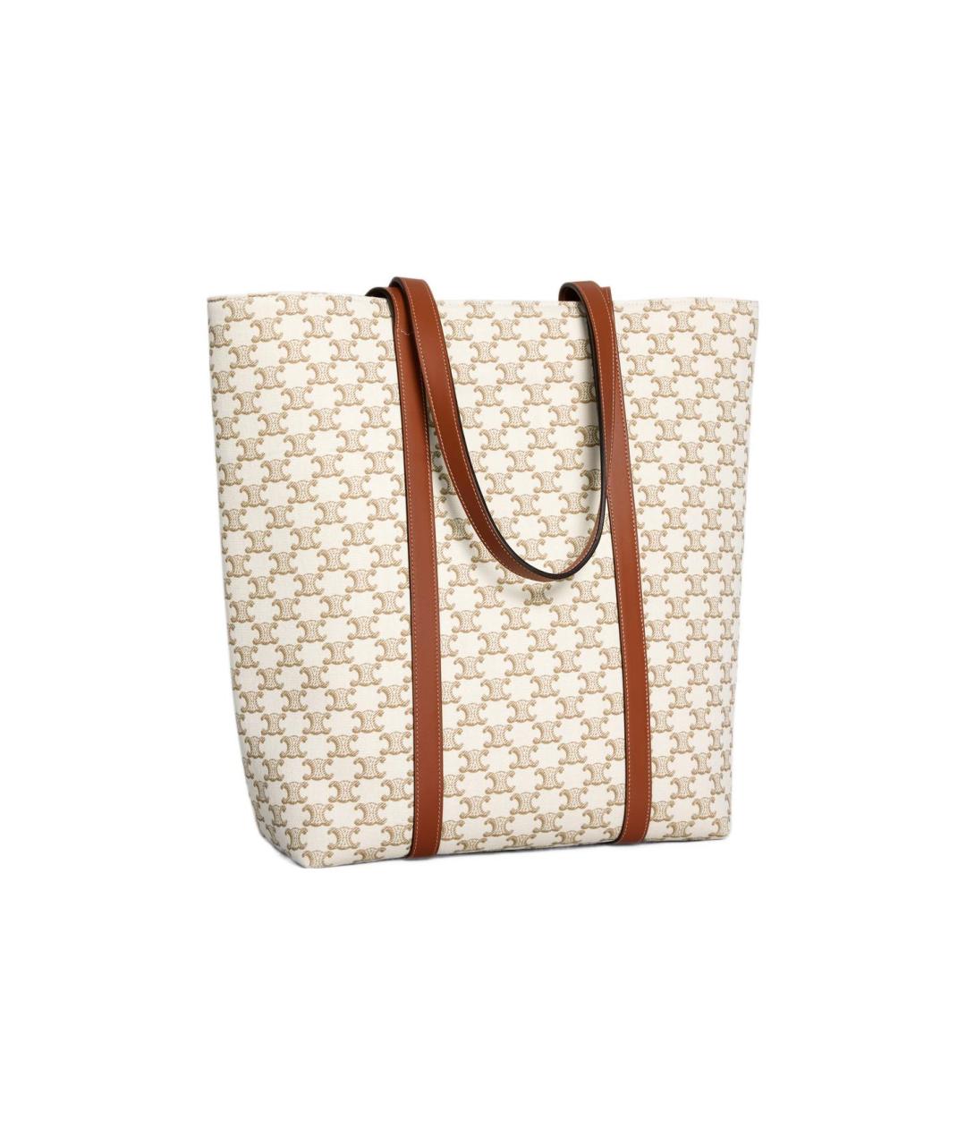 CELINE Бежевая сумка через плечо, фото 2