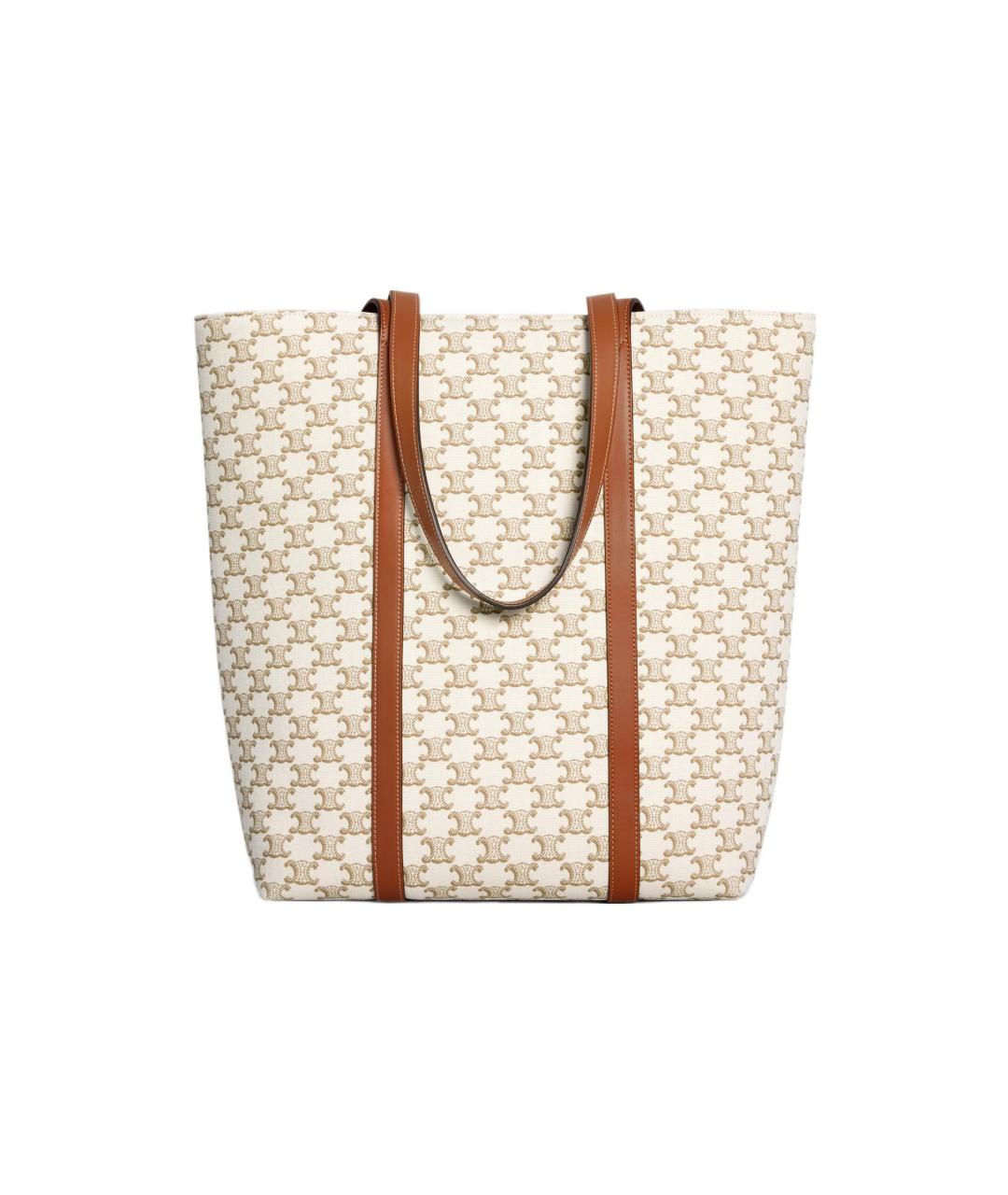 CELINE Бежевая сумка через плечо, фото 1