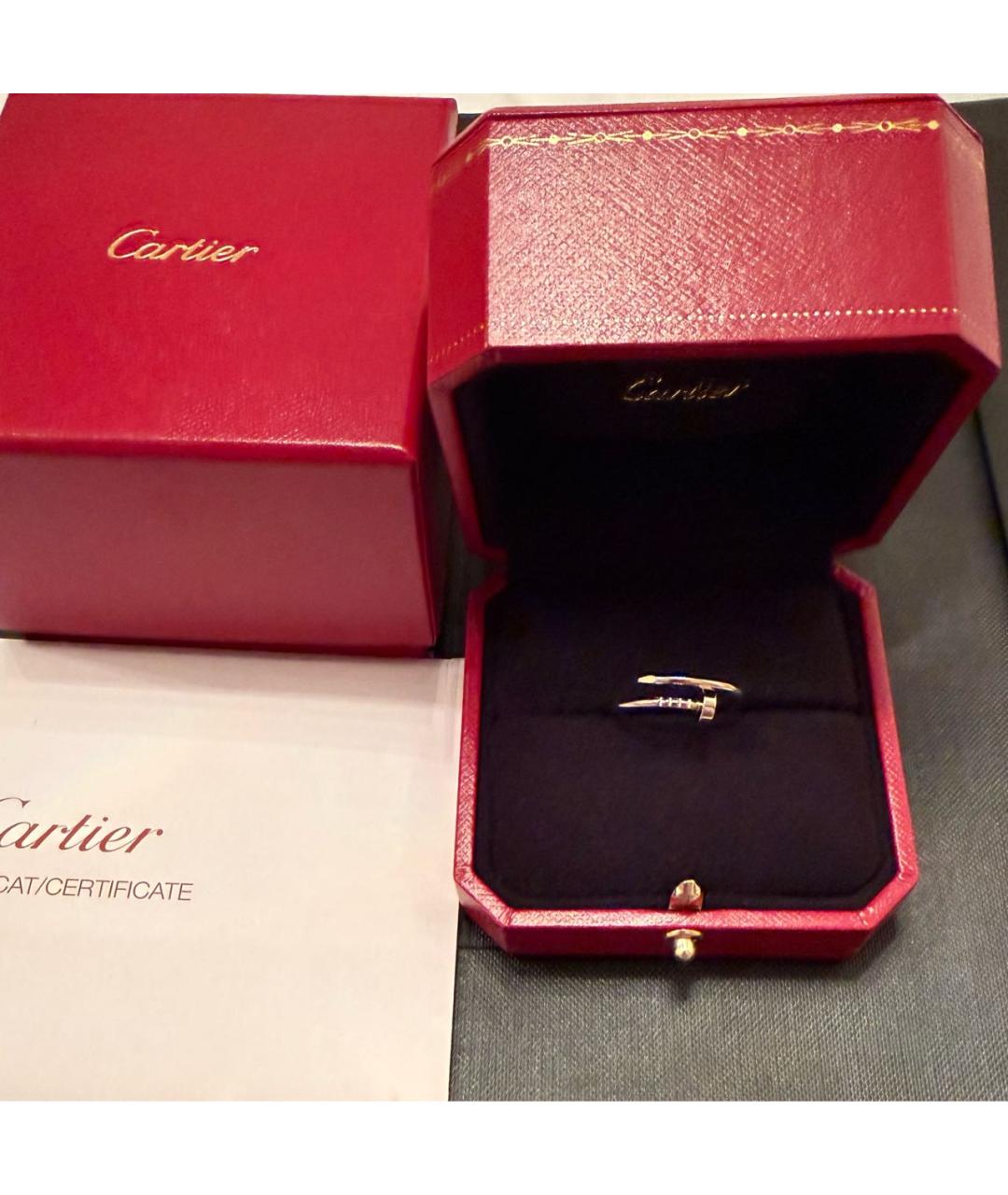 CARTIER Белое кольцо из белого золота, фото 2