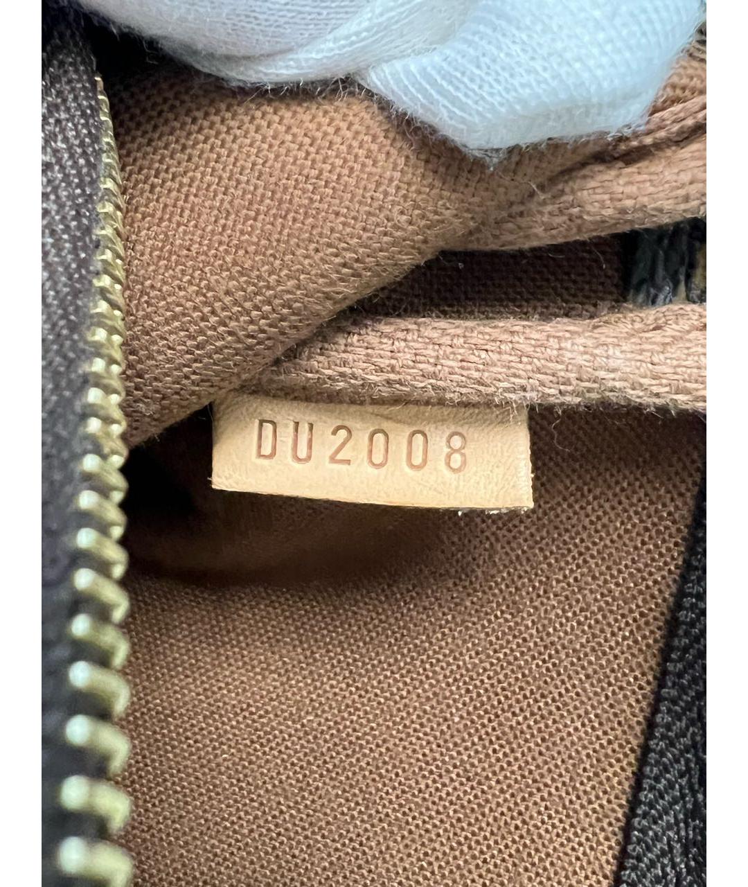 LOUIS VUITTON Коричневая сумка через плечо, фото 5