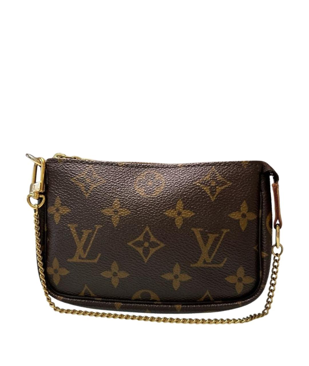LOUIS VUITTON Коричневая сумка через плечо, фото 1