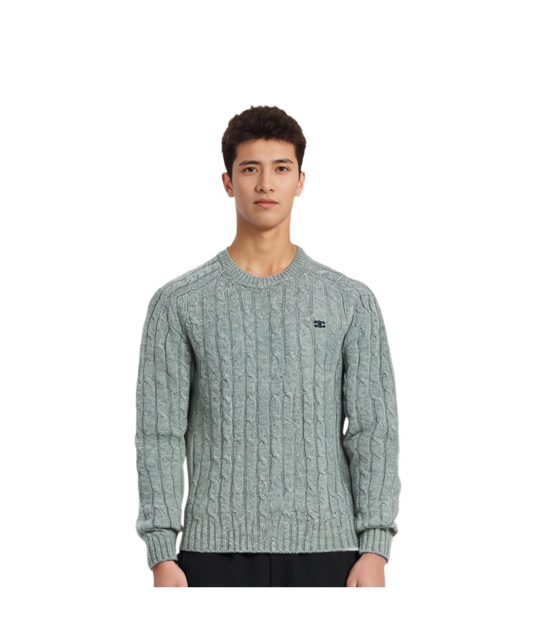 CELINE Серый кашемировый джемпер / свитер, фото 4