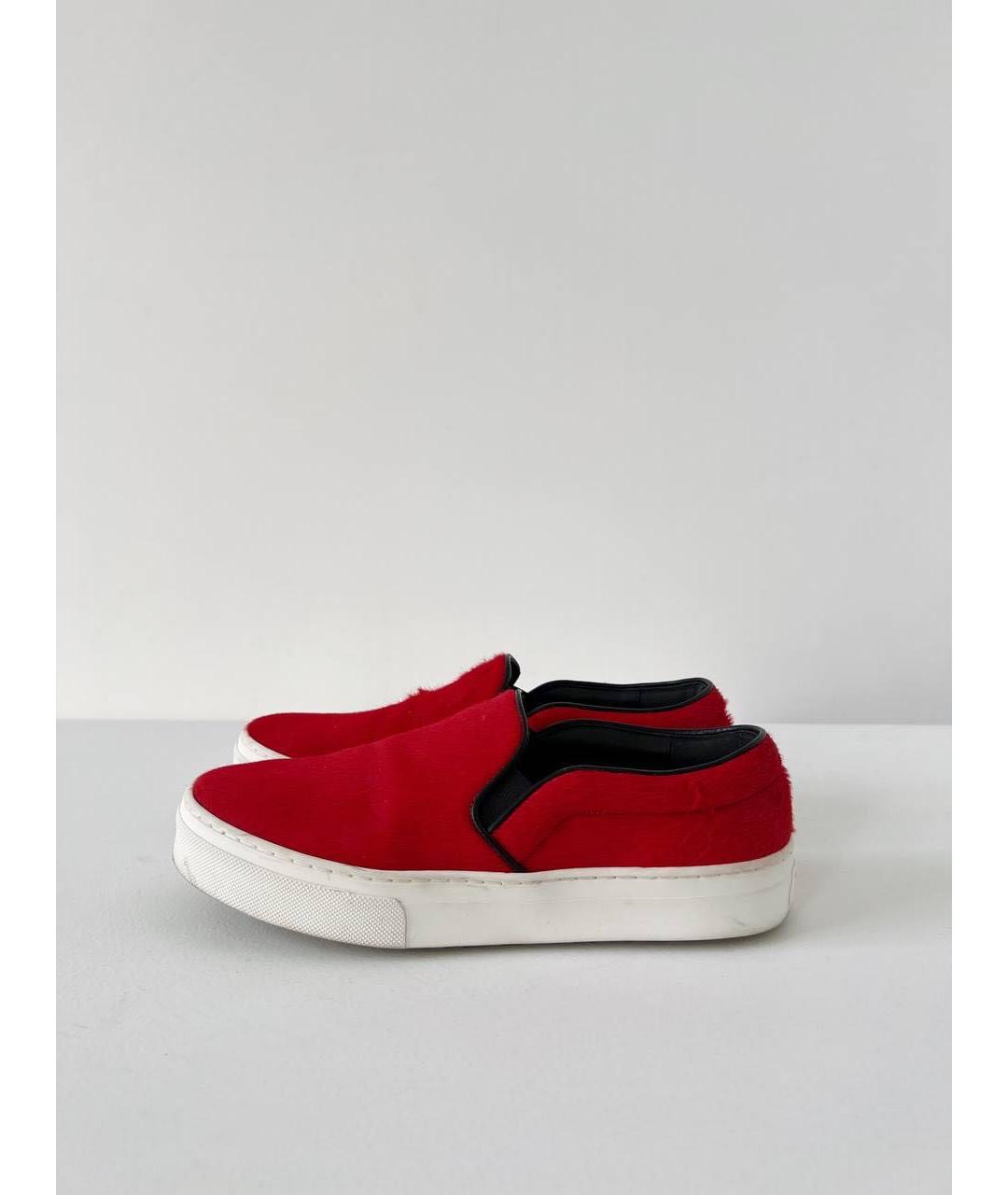 CELINE Красные слипоны, фото 8