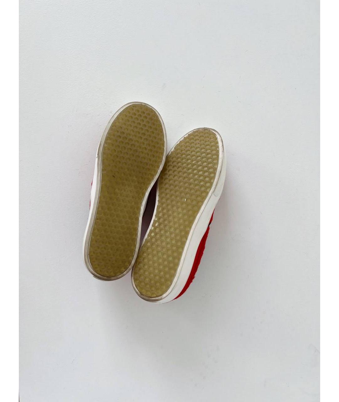 CELINE Красные слипоны, фото 5