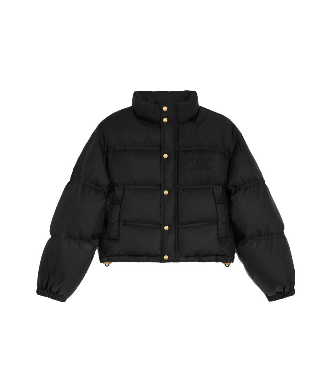 CELINE Черный пуховик, фото 1