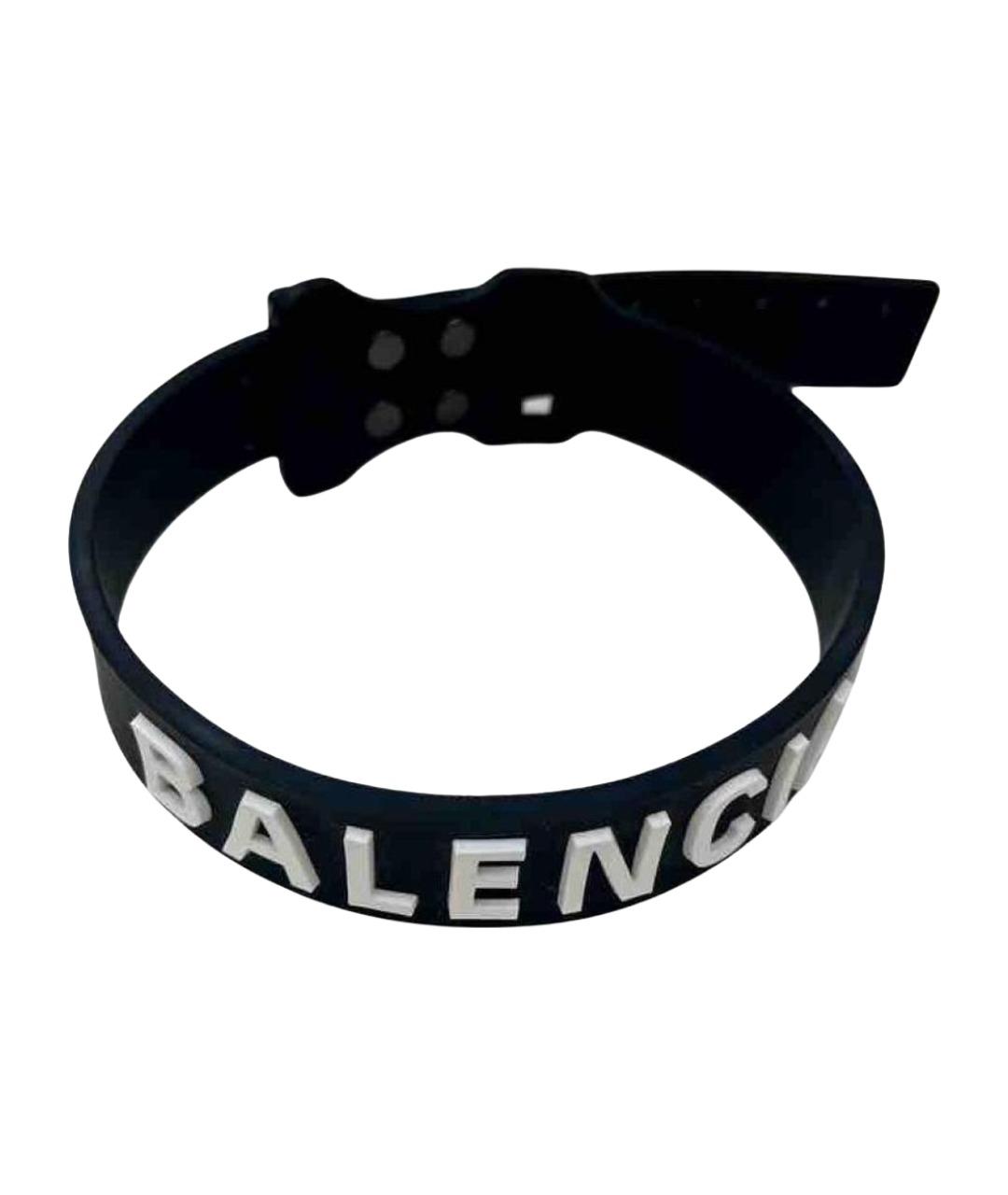 BALENCIAGA Черный браслет, фото 1
