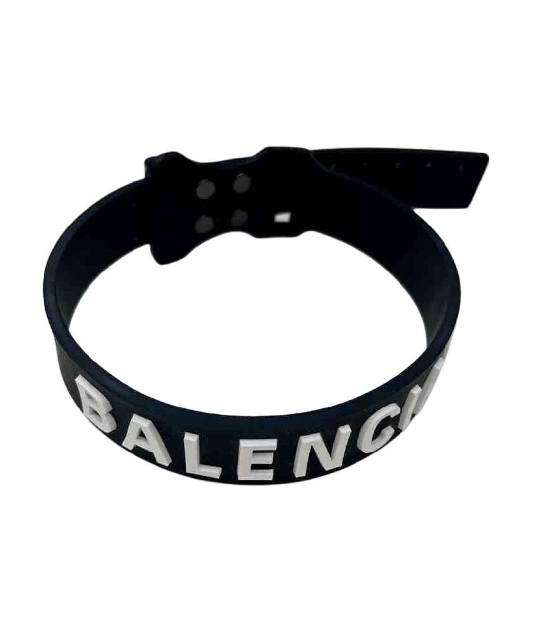 BALENCIAGA Черный браслет, фото 2