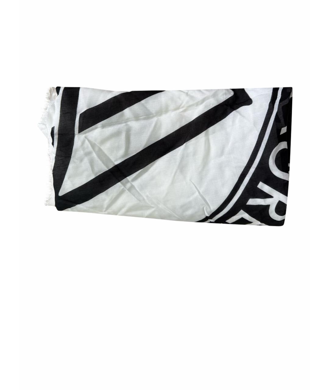 RALPH LAUREN Белый шарф, фото 1