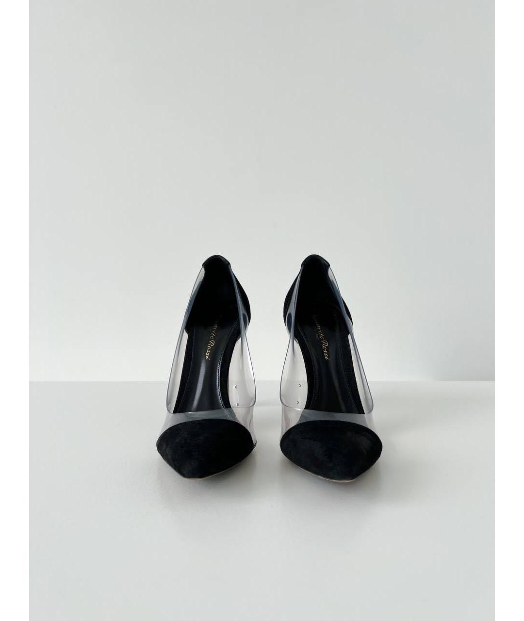 GIANVITO ROSSI Черные замшевые туфли, фото 2