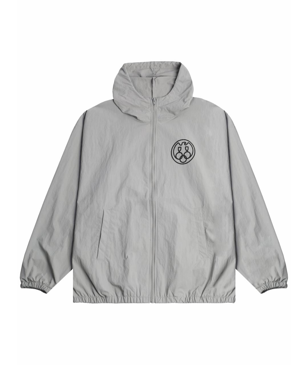 YEEZY Серая синтетическая куртка, фото 1