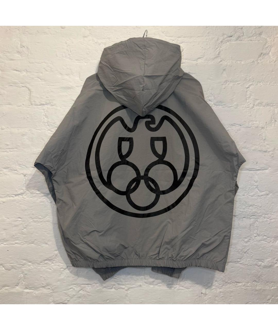 YEEZY Серая синтетическая куртка, фото 2