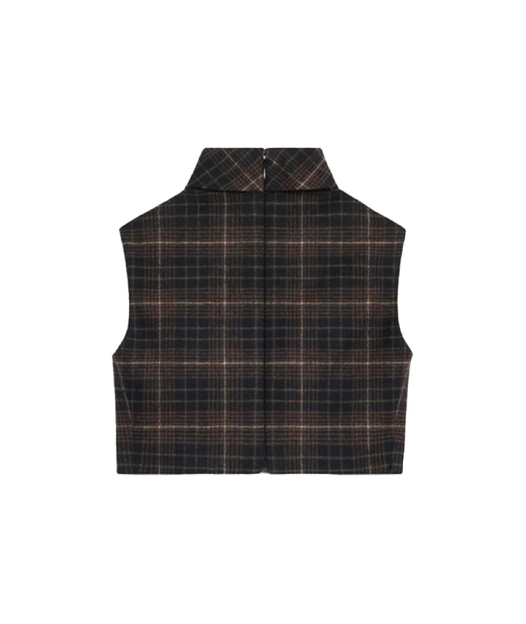 CELINE Коричневая жилетка, фото 2