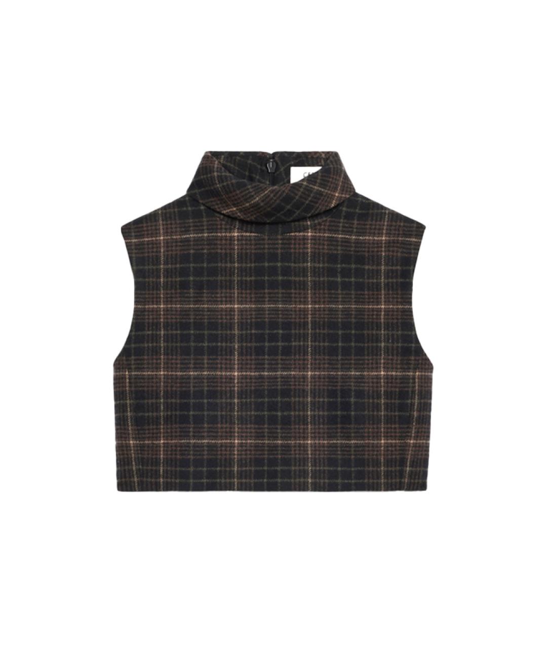 CELINE Коричневая жилетка, фото 1