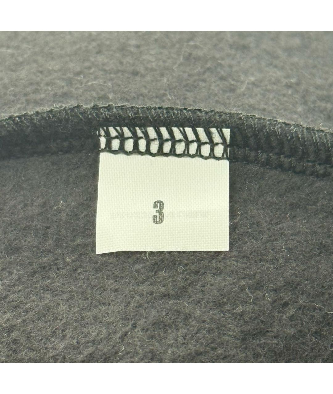 YEEZY Антрацитовые хлопковые повседневные брюки, фото 3