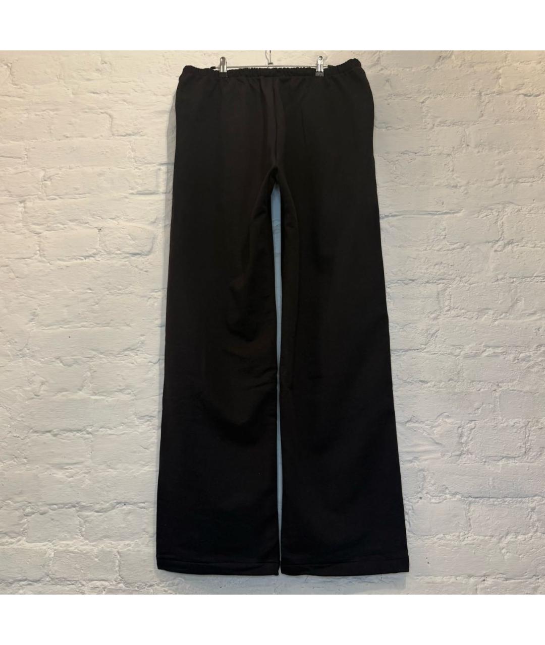 YEEZY Антрацитовые хлопковые повседневные брюки, фото 2