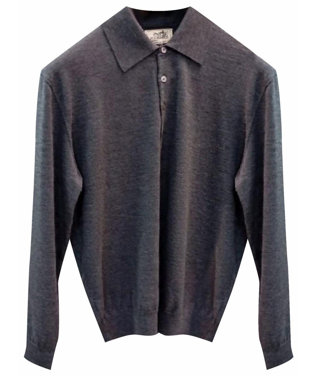 HERMES Бежевый кашемировый джемпер / свитер, фото 1