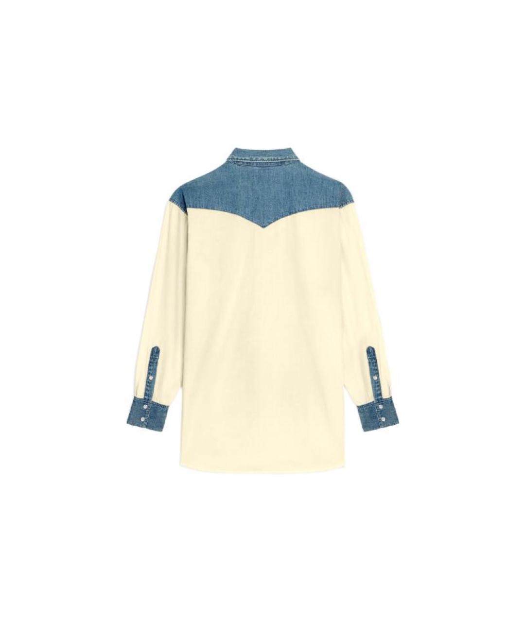 CELINE Мульти хлопковая кэжуал рубашка, фото 2