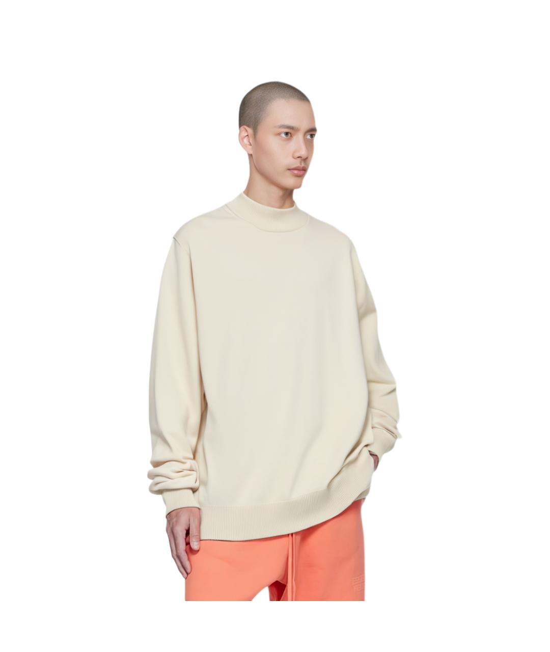 CELINE Бежевый джемпер / свитер, фото 6