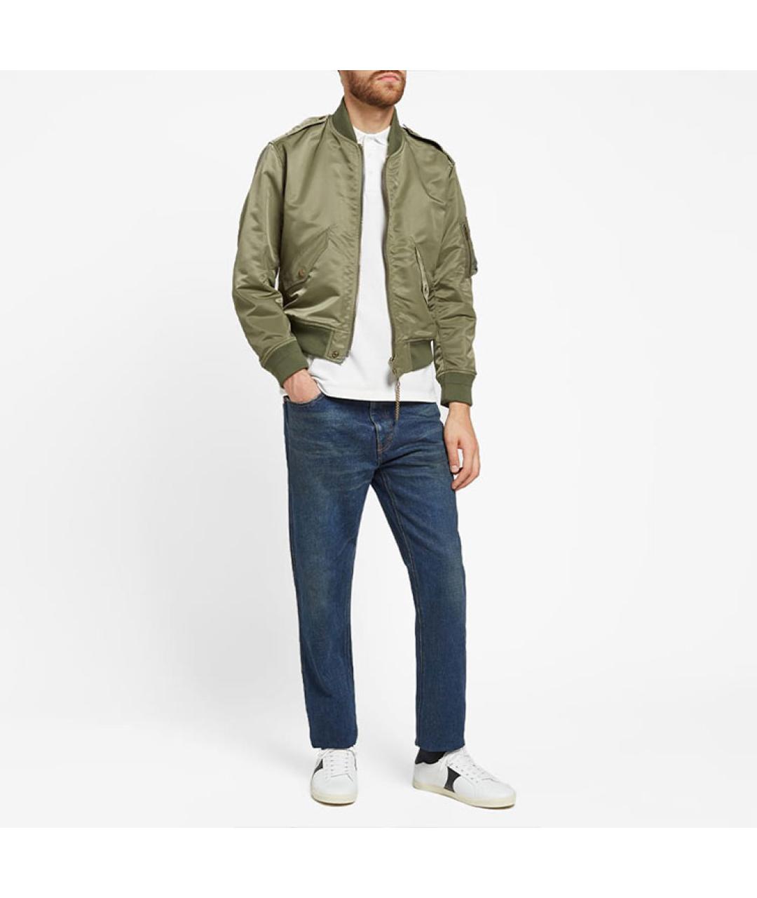 CELINE Белое хлопковое поло с коротким рукавом, фото 4