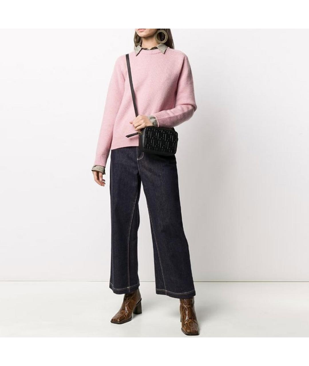 CELINE Розовый джемпер / свитер, фото 2